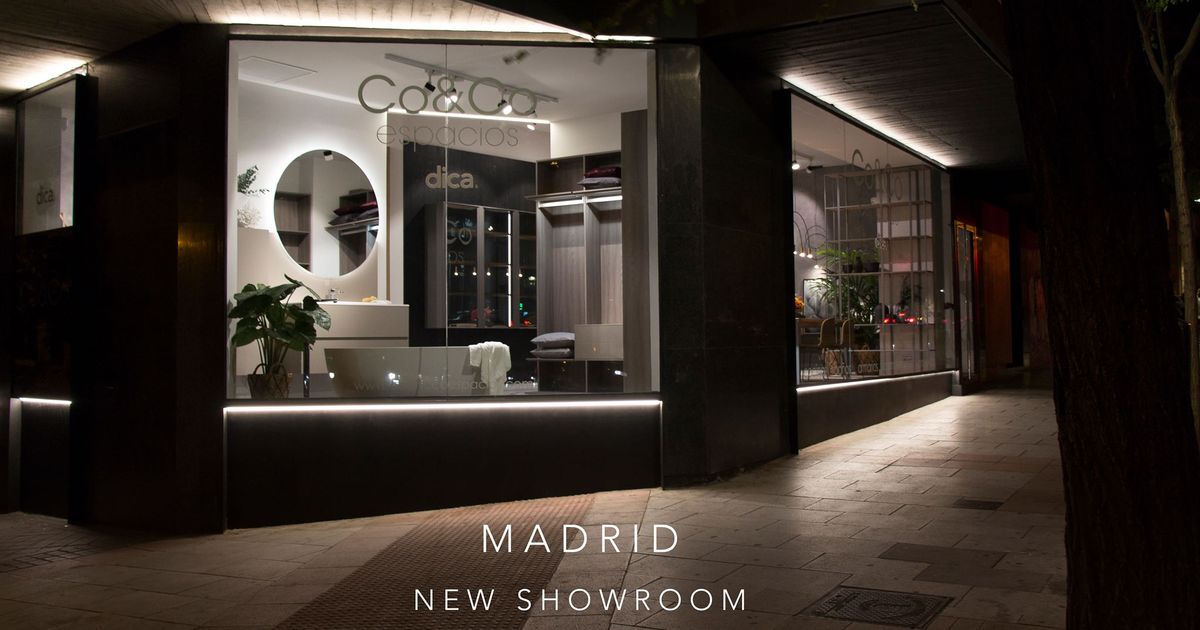 Abrimos nuestro Showroom Dica en el Centro de Madrid